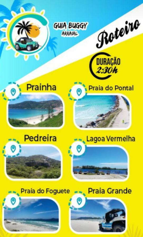 Serra Mar Suites,Lofts, E Casas A 300 Metros Das Praias Arraial do Cabo Eksteriør bilde
